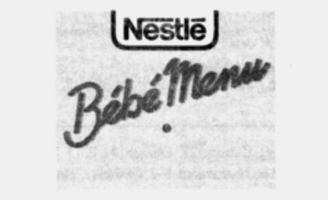 Nestlé Bébé Menu Logo (IGE, 22.12.1989)