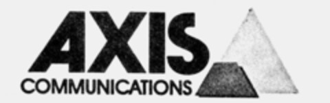 AXIS COMMUNICATIONS Logo (IGE, 01.03.1991)