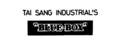 TAI SANG INDUSTRIAL'S <BLUE-BOX> Logo (IGE, 18.01.1978)