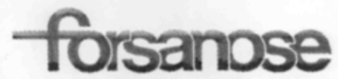 forsanose Logo (IGE, 23.10.1974)