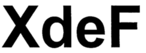 XdeF Logo (IGE, 30.01.2003)