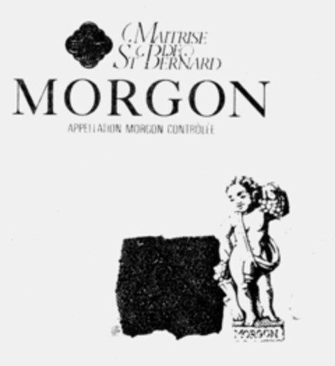 MAITRISE DE ST-BERNARD MORGON Logo (IGE, 29.01.1991)