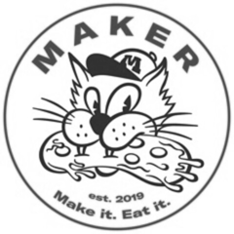 MAKER est. 2019 Make it. Eat it. Logo (IGE, 02/06/2020)