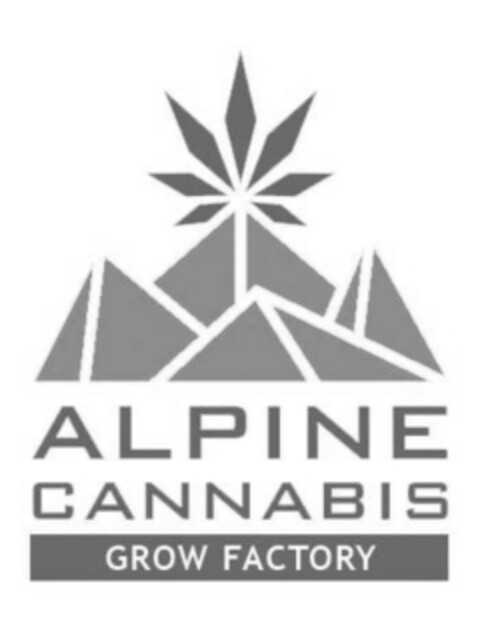 ALPINE CANNABIS GROW FACTORY Logo (IGE, 11.02.2020)