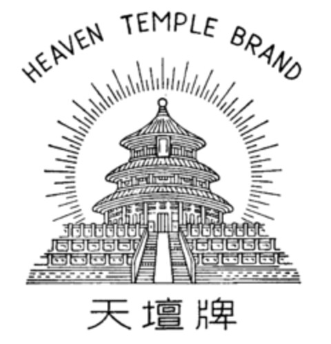 HEAVEN TEMPLE BRAND Logo (IGE, 27.03.1981)