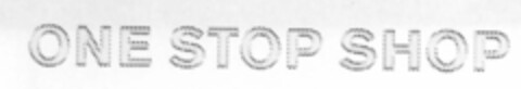 ONE STOP SHOP Logo (IGE, 07.12.1999)