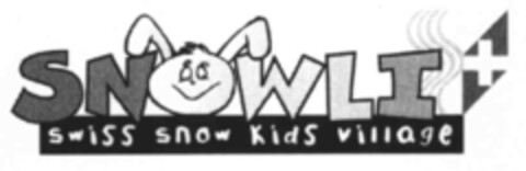 SNOWLI Swiss snow Kids village Logo (IGE, 16.10.2002)