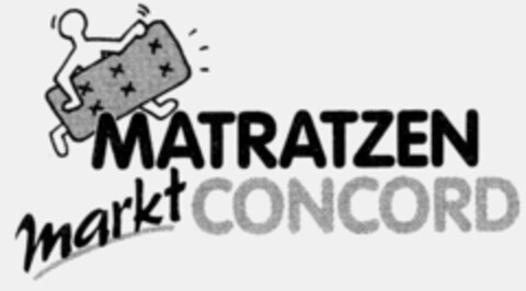 MATRATZEN markt CONCORD Logo (IGE, 21.01.1997)