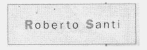 Roberto Santi Logo (IGE, 26.04.1994)