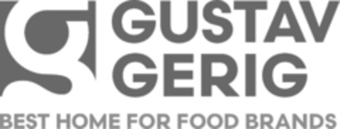 g GUSTAV GERIG BEST HOME FOR FOOD BRANDS Logo (IGE, 02.10.2023)