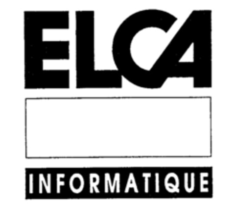 ELCA INFORMATIQUE Logo (IGE, 01.04.1993)