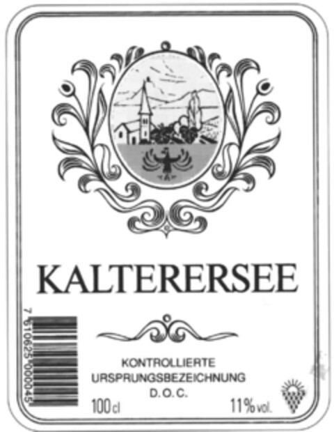 KALTERERSEE Logo (IGE, 03/03/1995)