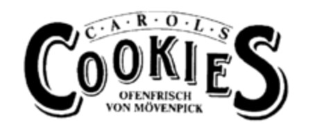 CAROLS COOKIES OFENFRISCH VON MöVENPICK Logo (IGE, 03.05.1988)