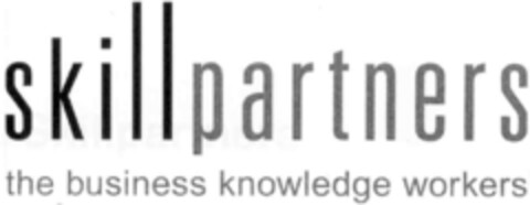 Skillpartners the business knowledge workers Logo (IGE, 27.12.2001)