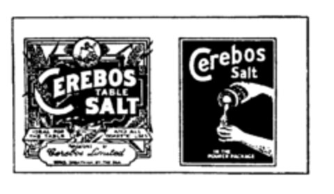 CEREBOS TABLE SALT Cerebos Salt Logo (IGE, 17.07.1984)