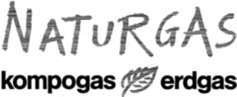 NATURGAS kompogas erdgas Logo (IGE, 10/06/1998)