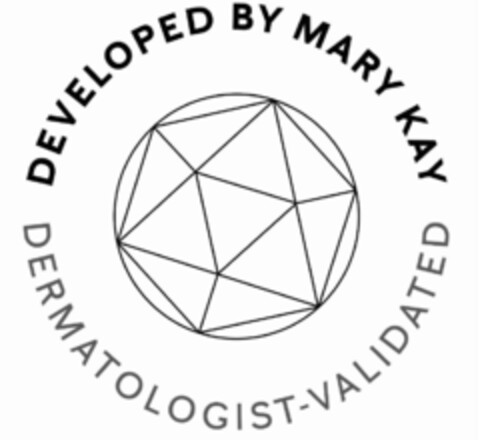 DEVELOPED BY MARY KAY DERMATOLOGIST-VALIDATED Logo (IGE, 09/30/2020)