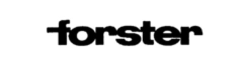forster Logo (IGE, 03.04.1986)