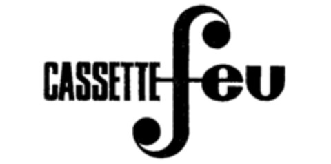 CASSETTE feu Logo (IGE, 27.08.1991)