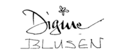 Digine BLUSEN Logo (IGE, 11.11.1992)