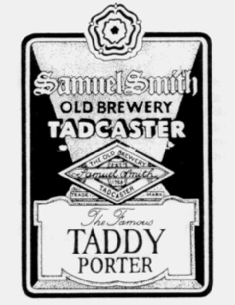 Samuel Smith OLD BREWERY TADCASTER TADDY PORTER Logo (IGE, 12.06.1995)