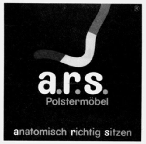 a.r.s. anatomisch richtig sitzen Logo (IGE, 10.12.1992)