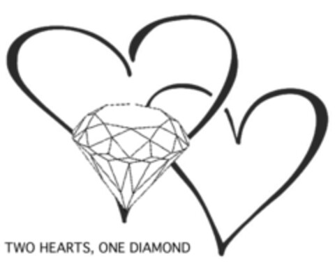 TWO HEARTS, ONE DIAMOND Logo (IGE, 09/23/2020)