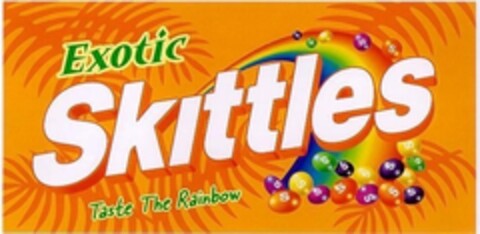 Exotic Skittles Taste The Rainbow Logo (IGE, 17.11.2003)