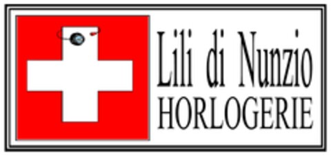 Lili di Nunzio HORLOGERIE Logo (IGE, 06/08/2013)