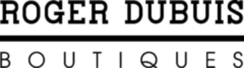 ROGER DUBUIS BOUTIQUES Logo (IGE, 07.12.2004)