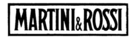 MARTINI & ROSSI Logo (IGE, 01/09/1990)