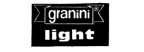 granini light Logo (IGE, 22.07.1986)