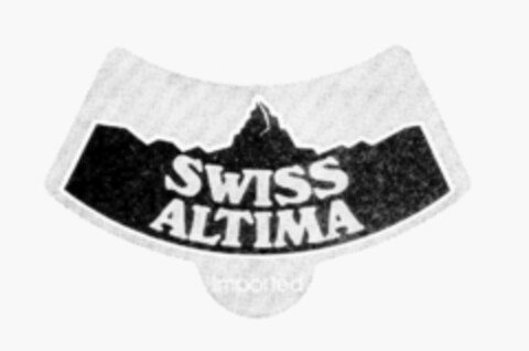 SWISS ALTIMA Imported Logo (IGE, 14.07.1986)