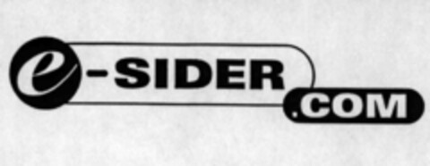 e-SIDER.COM Logo (IGE, 06/30/1999)