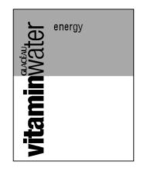 GLACÉAU vitaminwater energy Logo (IGE, 22.12.2008)