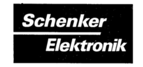 Schenker Elektronik Logo (IGE, 11.01.1991)