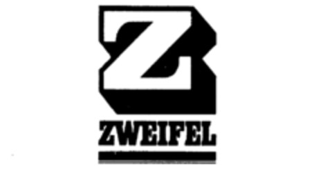 Z ZWEIFEL Logo (IGE, 06/16/1988)