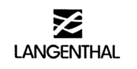 L LANGENTHAL Logo (IGE, 07/26/1982)