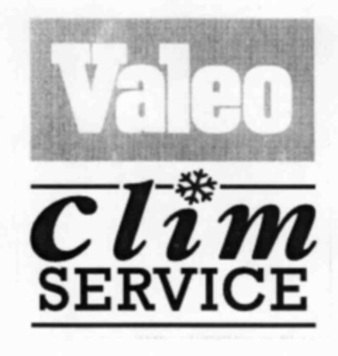 Valeo clim SERVICE Logo (IGE, 22.11.1999)