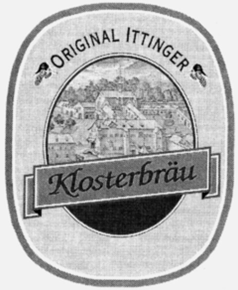 ORIGINAL ITTINGER Klosterbräu Logo (IGE, 26.03.1997)