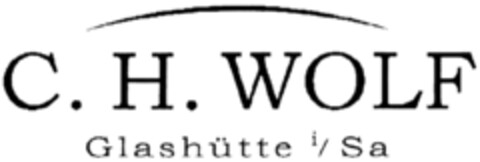 C. H. WOLF Glashütte i/Sa Logo (IGE, 05.03.2021)