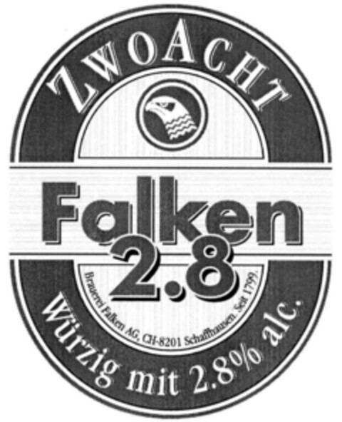 ZWOACHT Falken 2.8 Logo (IGE, 09/11/2003)