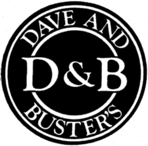 D&B DAVE AND BUSTER'S Logo (IGE, 15.09.1997)