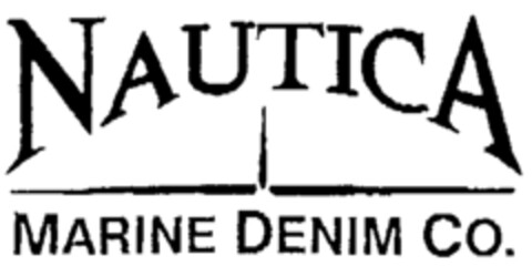 NAUTICA MARINE DENIM CO. Logo (IGE, 11/05/1996)