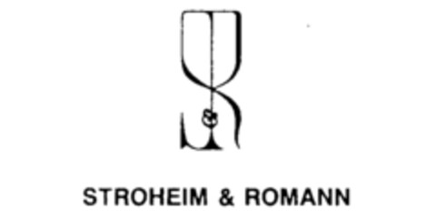 SR STROHEIM & ROMANN Logo (IGE, 12/28/1990)