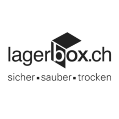 lagerbox.ch sicher sauber trocken Logo (IGE, 06/16/2016)