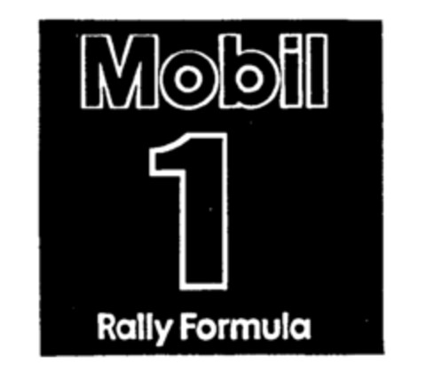 Mobil 1 Rally Formula Logo (IGE, 24.04.1984)