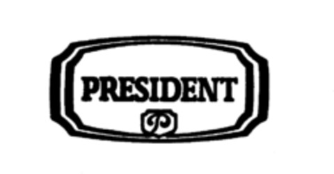 PRESIDENT P Logo (IGE, 13.08.1979)