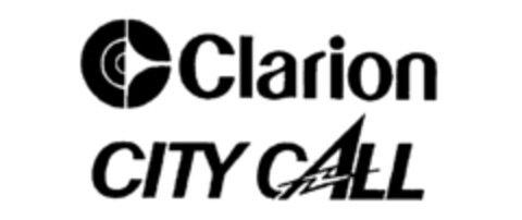 Clarion CITY CALL Logo (IGE, 21.11.1985)