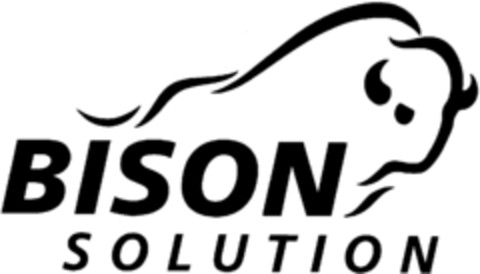 BISON SOLUTION Logo (IGE, 22.06.1998)